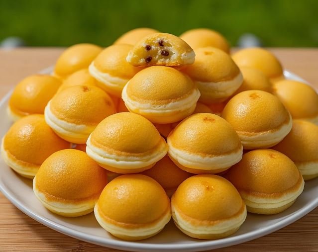 Authentic Bubble Egg Waffles