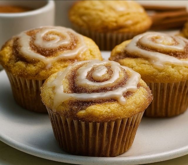 Cinnamon Sugar Swirl Muffins