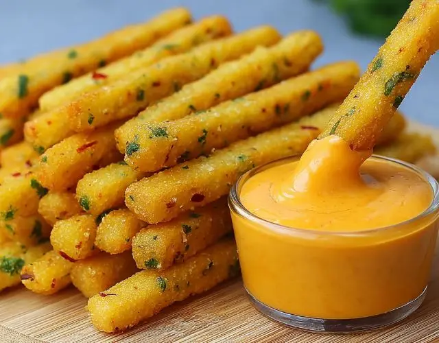 Crispy Veggie Potato Sticks