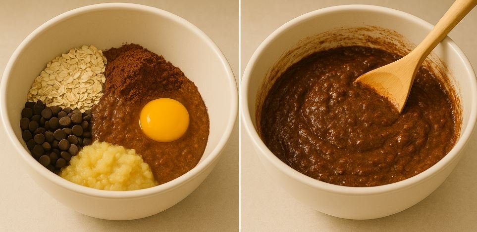 Flourless Chocolate Banana Oat Muffins Recipe: Healthy Meets Indulgent 2 Flourless Chocolate Banana Oat Muffins Recipe