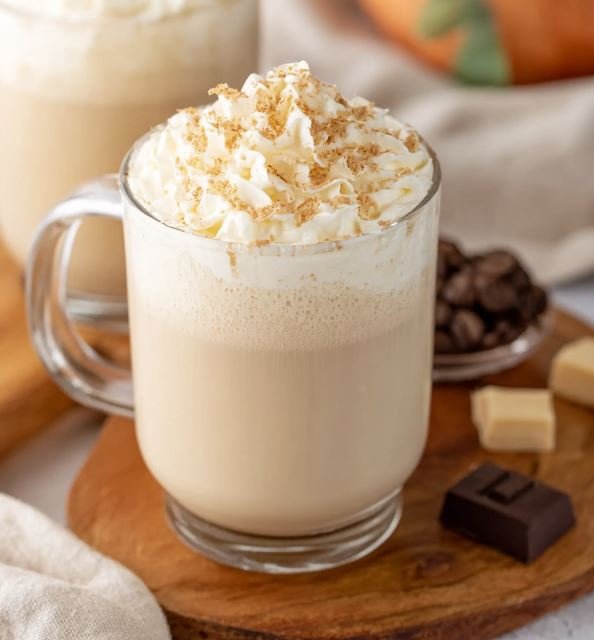 Pumpkin White Hot Chocolate Creamy, Cozy, and Perfect for Fall