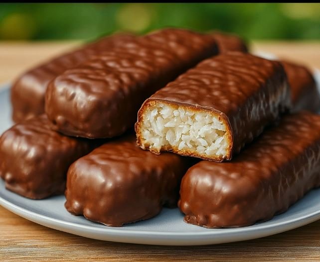 Quick and Easy Coconut Chocolate Bars