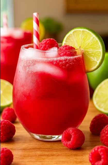 Spiked Raspberry Limeade: Refreshing, Tangy, and Perfect for Summer 2 Spiked Raspberry Limeade