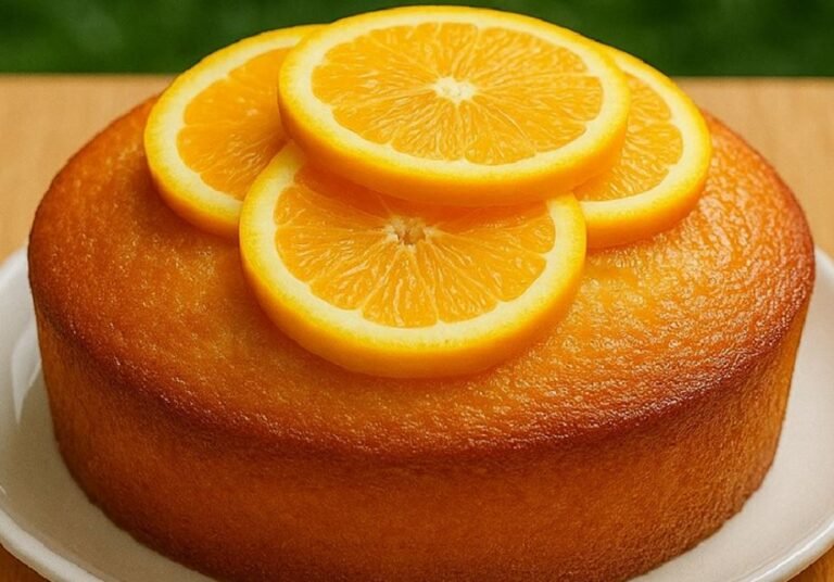 Super Moist Orange Cake