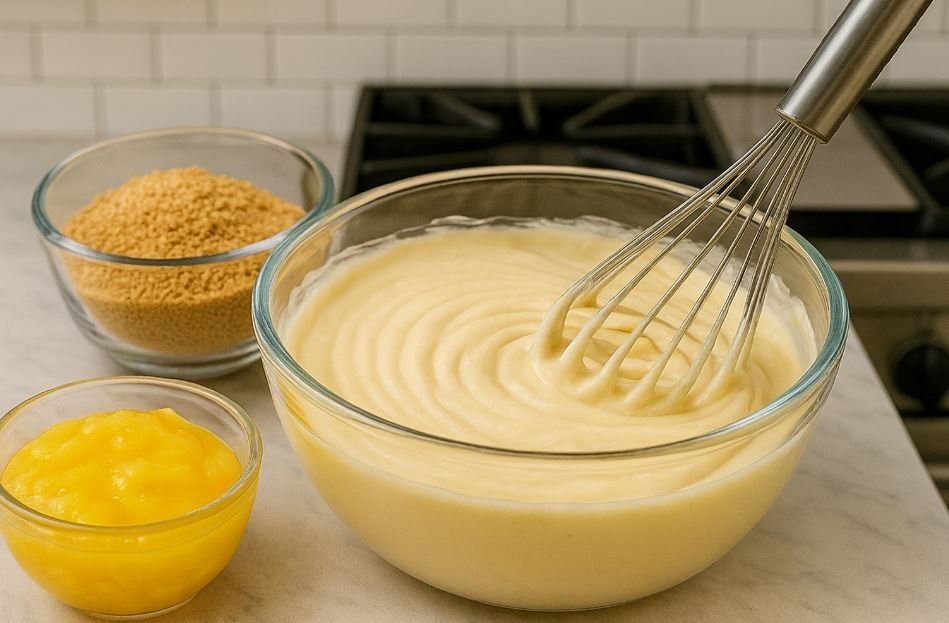 Tropical Pineapple Cream Cheesecake: A Silky Slice of Paradise in 90 Minutes 2 Tropical Pineapple Cream Cheesecake