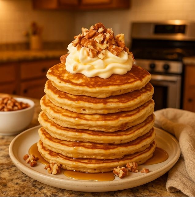 Carrot Cake Pancakes: A Cozy Twist on Breakfast Classics 2 Carrot Cake Pancakes A Cozy Twist on Breakfast Classics
