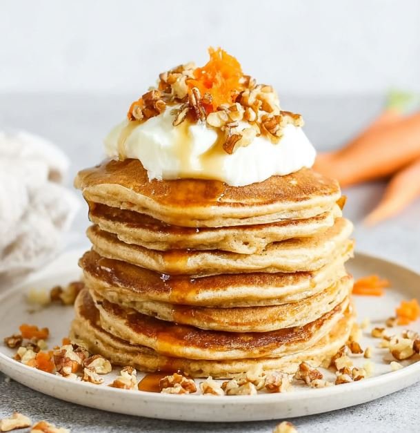 Carrot Cake Pancakes A Cozy Twist on Breakfast Classics