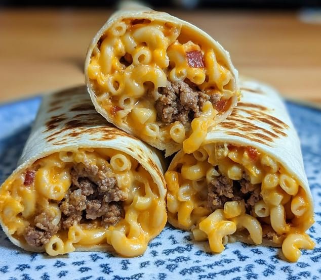 Cheesy Mac and Beef Wraps: The Ultimate Comfort Food Twist 2 Cheesy Mac and Beef Wraps The Ultimate Comfort Food Twist