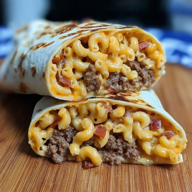 Cheesy Mac and Beef Wraps The Ultimate Comfort Food Twist