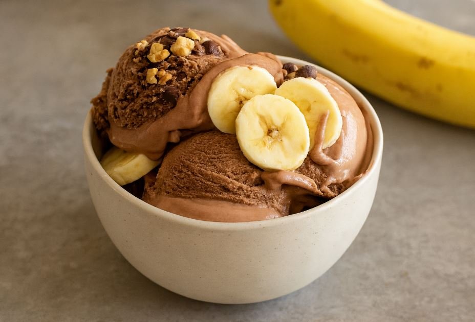 Chocolate Peanut Butter Banana Ice Cream: Creamy, Healthy, 3-Ingredient Treat 2 Chocolate Peanut Butter Banana Ice Cream