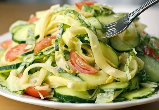 Eat This Cucumber Salad for Dinner to Burn Belly Fat