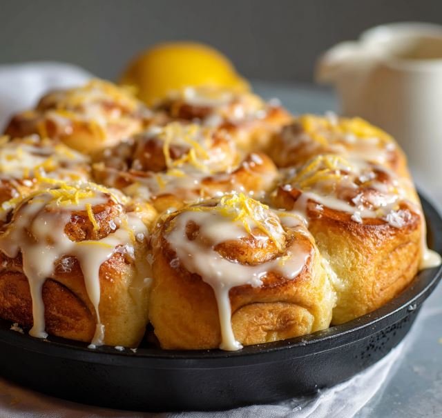 Lemon Rolls: Fluffy Sunshine Sweet Rolls in 90 Minutes 2 Lemon Rolls