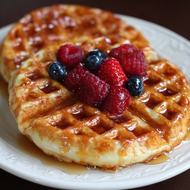 Perfect Waffles from Scratch: Crispy, Fluffy, and Golden 2 Perfect Waffles from Scratch