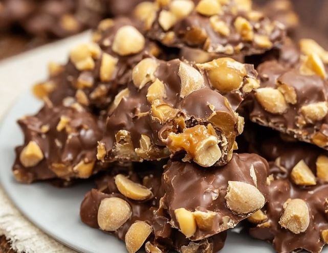 Toffee Peanut Clusters