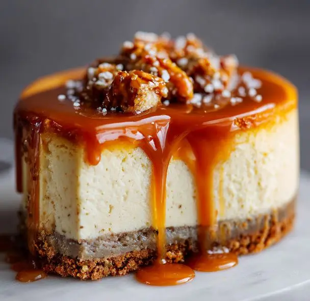 Salted Caramel Cheesecake