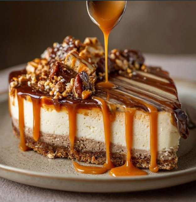 Salted Caramel Cheesecake – The Ultimate Fall Dessert 1 Salted Caramel Cheesecake