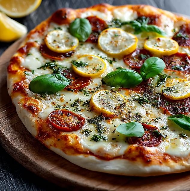 Zesty Lemon Pizza: The Easy Summer Delight You’ll Crave 1 Zesty Lemon Pizza
