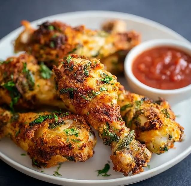 Crispy Baked Chicken Drumsticks