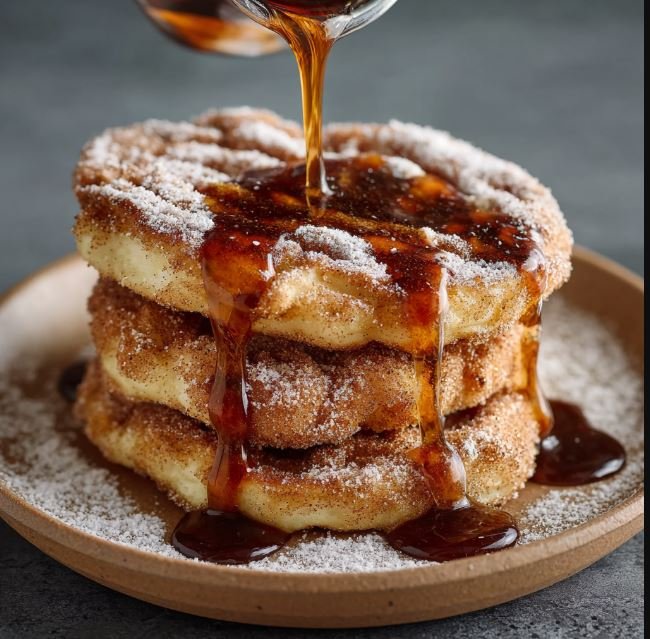 Irresistible Spanish Churro Pancakes Crispy Cinnamon Breakfast Bliss in 15 Minutes