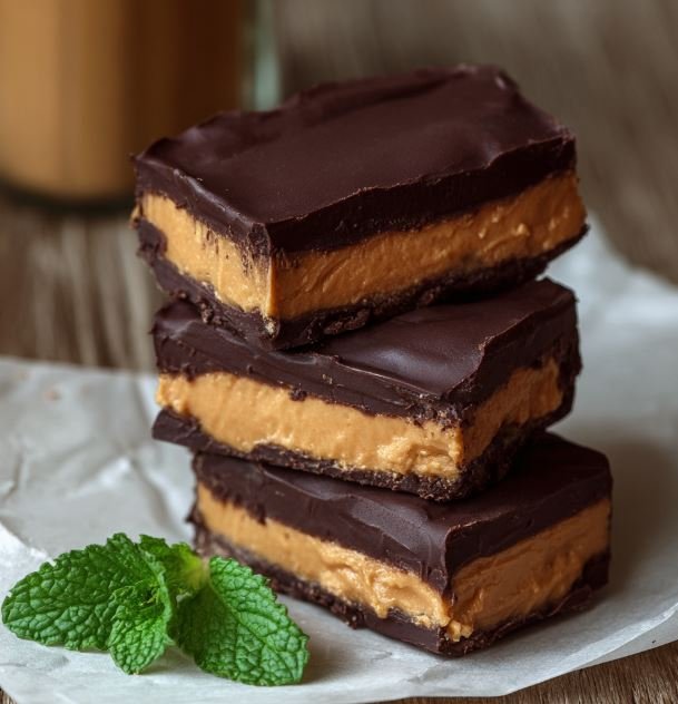 Post-Workout Chocolate Peanut Butter Squares Recipe – No Bake & High Protein 1 Post-Workout Chocolate Peanut Butter Squares