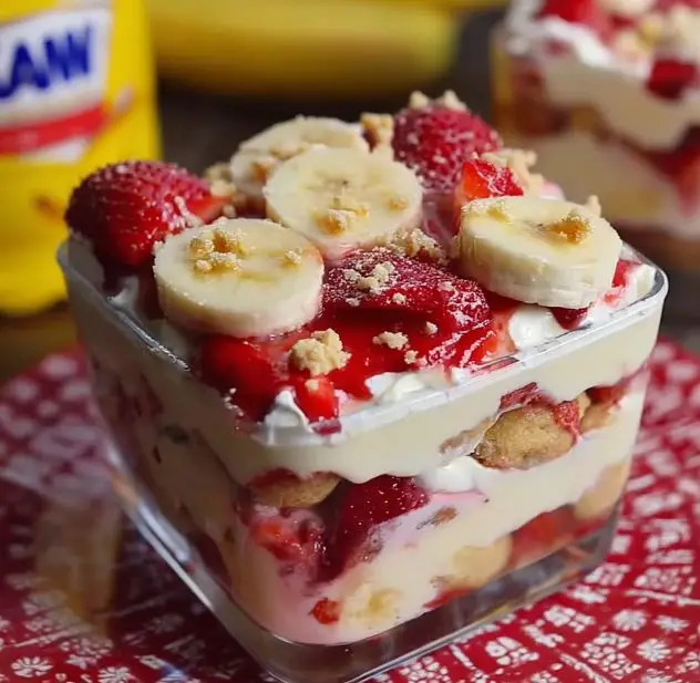 Strawberry Banana Pudding Recipe Creamy