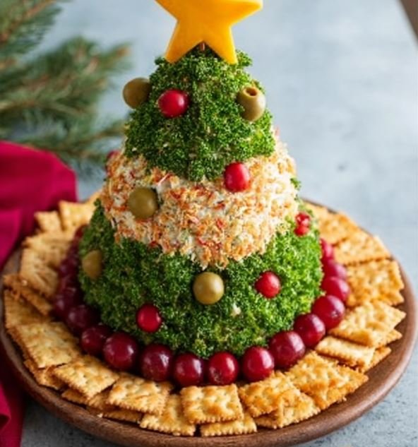 Tree Cheese Ball
