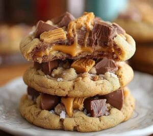 Triple Reese's Peanut Butter Cookies: Irresistibly Delicious