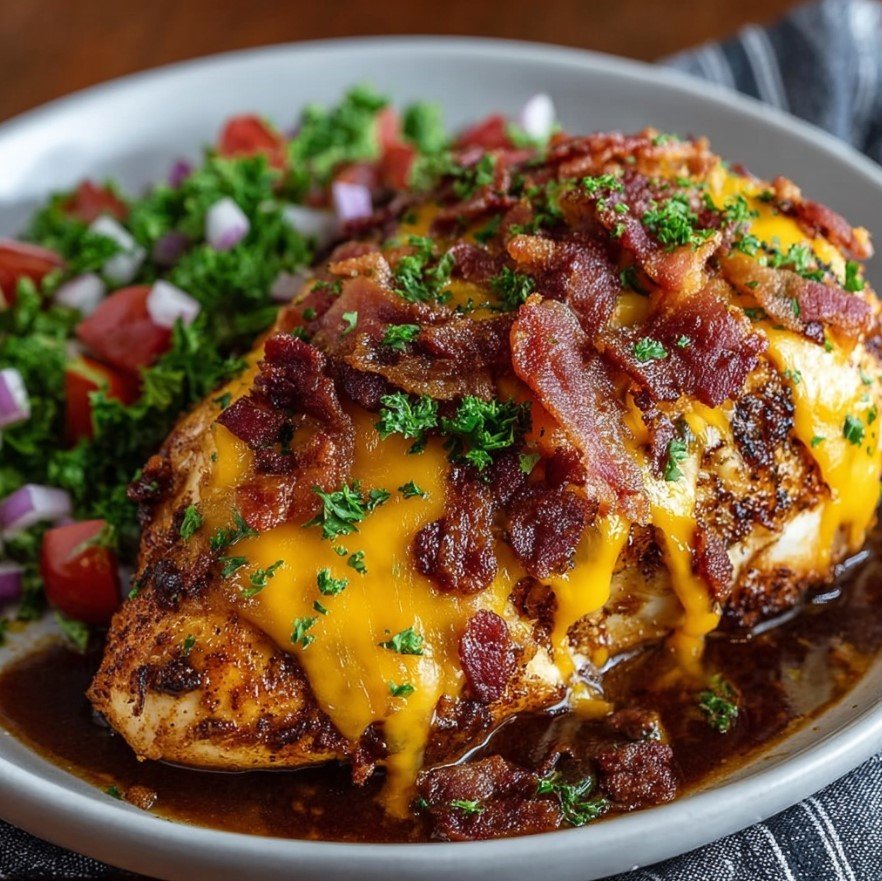 Cowboy BBQ Bacon Cheddar Chicken: A Flavor-Packed Delight 1 Cowboy BBQ Bacon Cheddar Chicken: A Flavor-Packed Delight