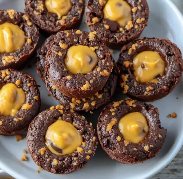 Delightful Chocolate Peanut Butter Brownie Bites