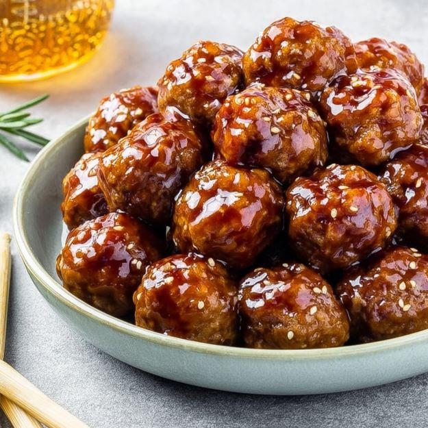 Glazed Meatballs A Cozy, Homemade Delight for Any Occasion