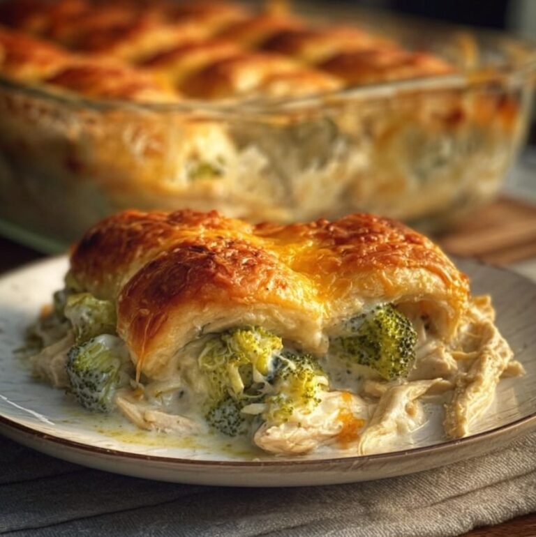 Creamy Chicken & Broccoli Crescent Bake: A Cozy Family Favorite