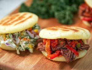 Mini Arepas with Beef: Delightful Bites from Diana's Kitchen