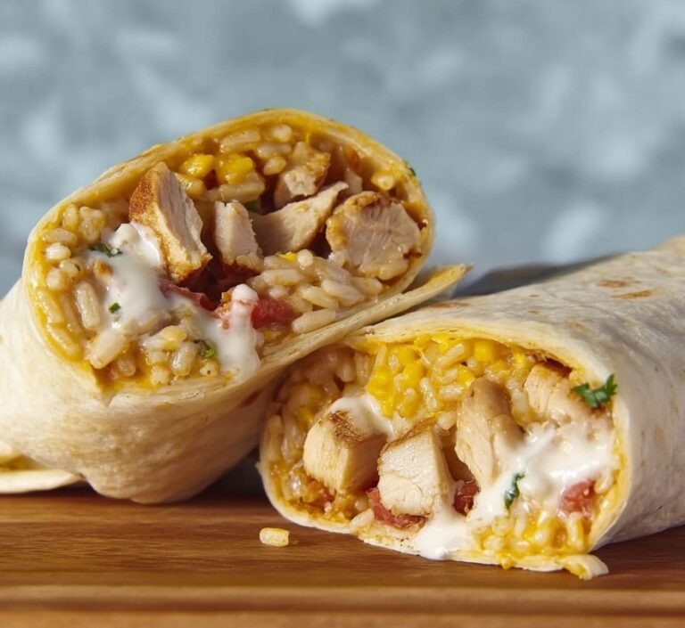 Cheesy Chicken Burrito: A Cozy, Flavorful Homemade Favorite