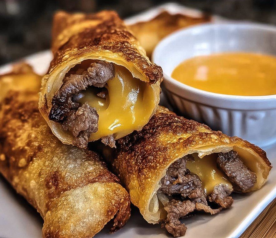 Crispy Beef Cheese Rolls: Homemade Delight for Any Occasion