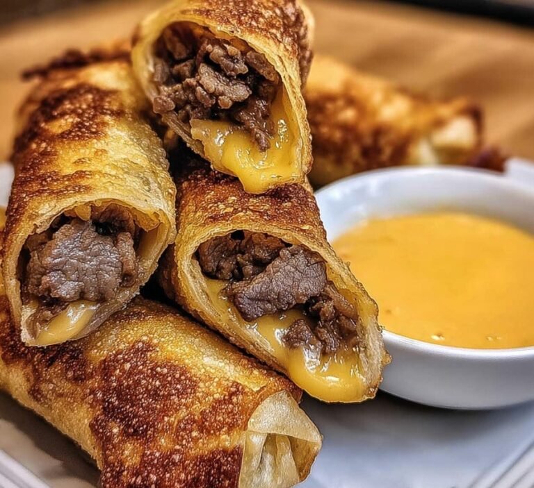Crispy Beef Cheese Rolls: Homemade Delight for Any Occasion