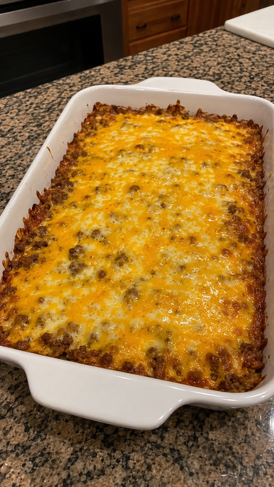 Cheesy Beef Casserole 1 Cheesy Beef Casserole