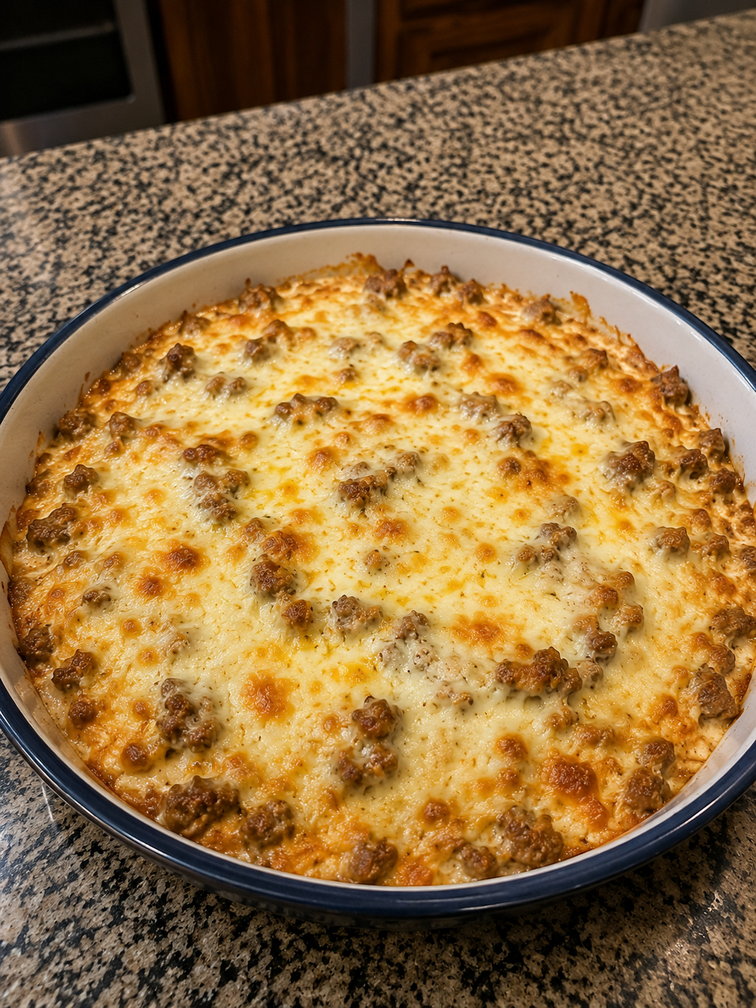 Cheesy Ground Beef Casserole