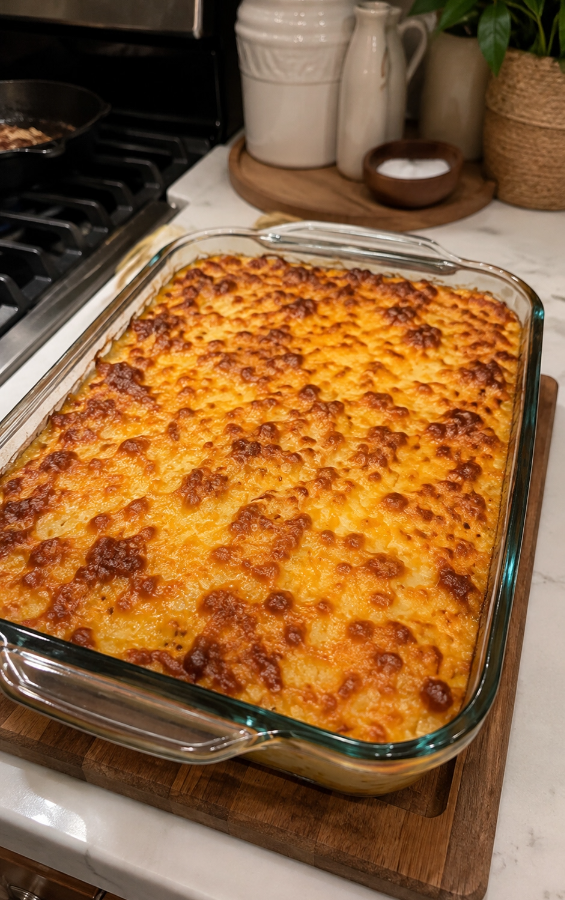 Classic Baked Macaroni and Cheese
