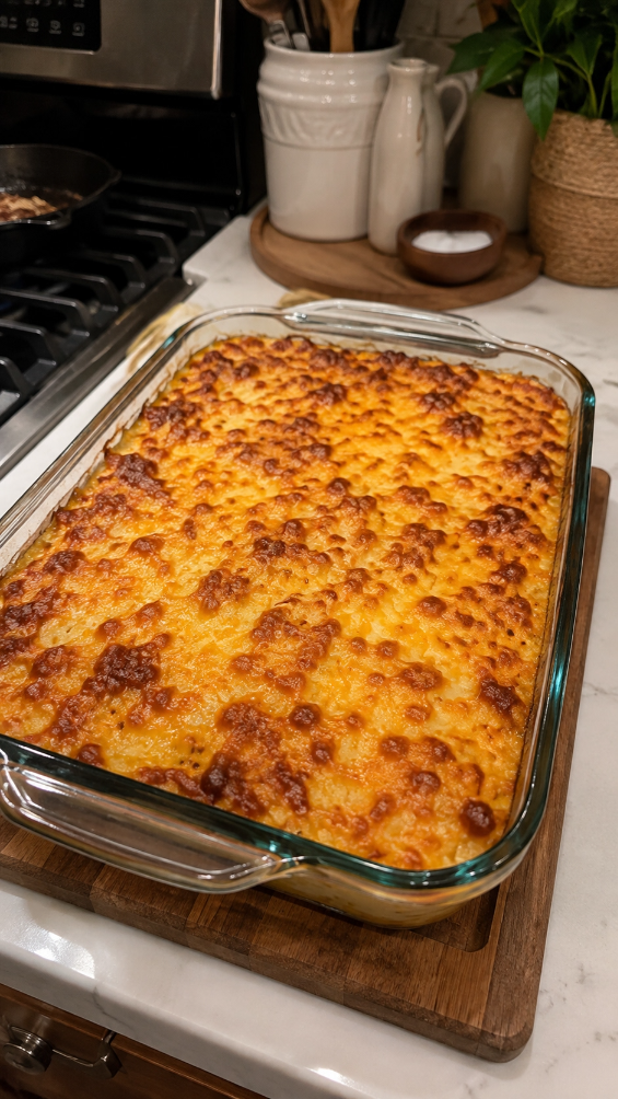 Classic Baked Macaroni and Cheese