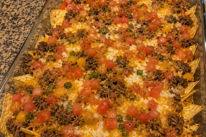 Loaded Beef Nachos