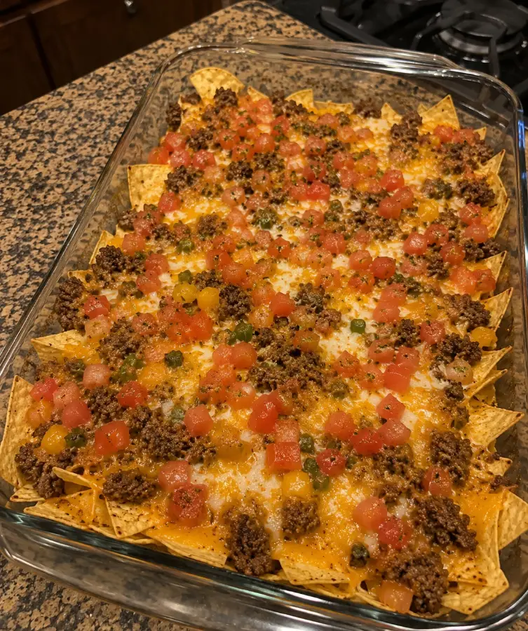 Loaded Beef Nachos