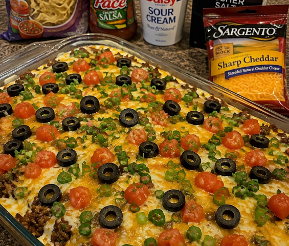 Loaded Taco Dip