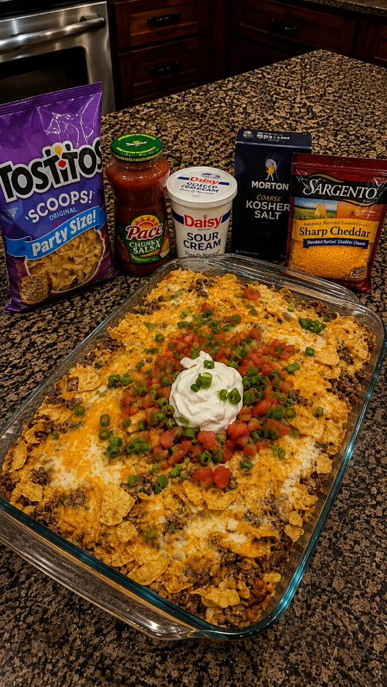 Loaded Taco Dip Casserole