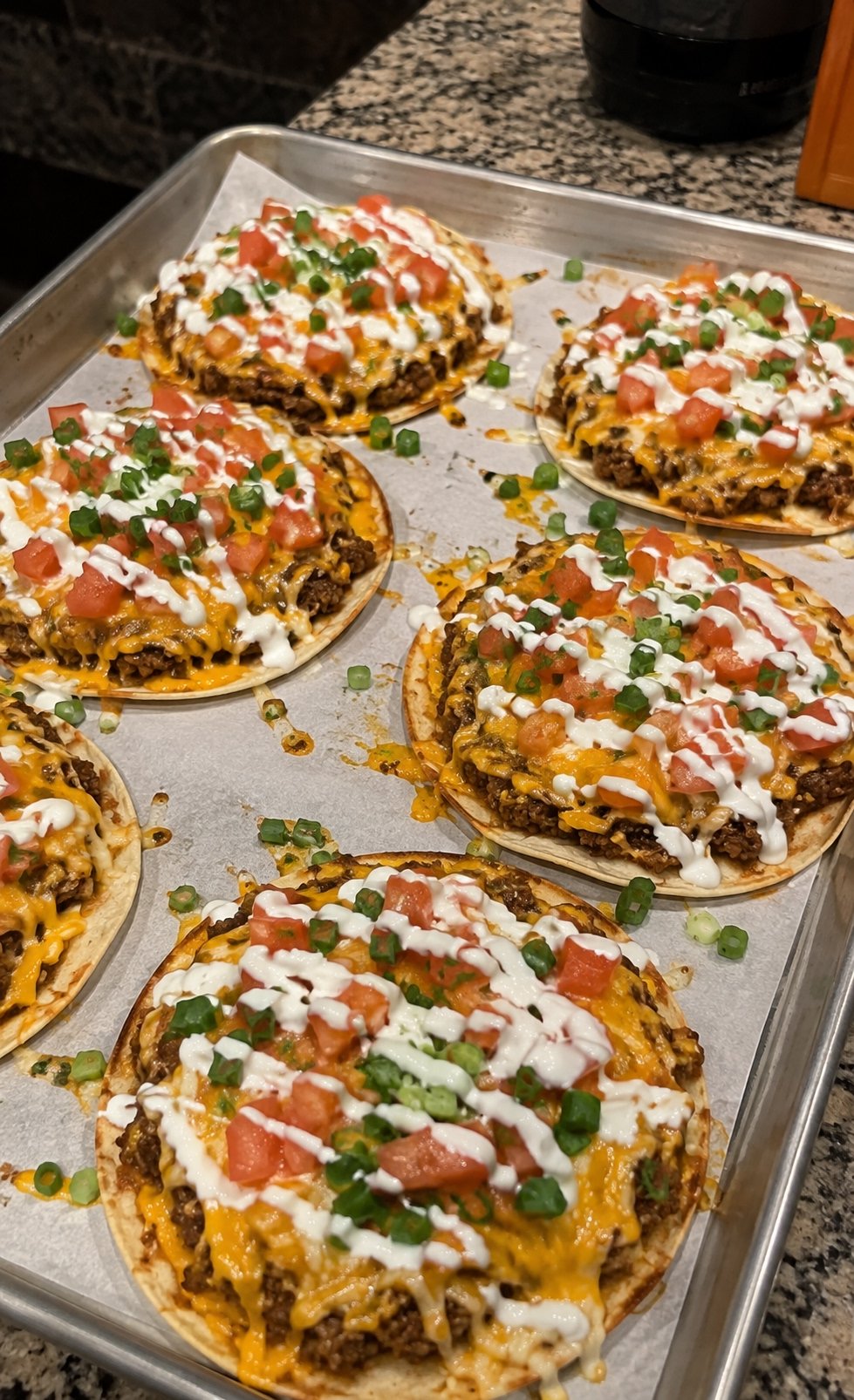 Mexican Pizza Taco Style