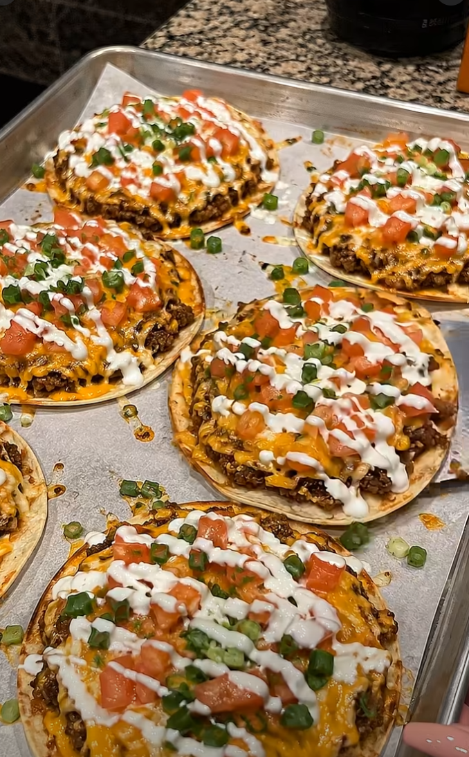 Mexican Pizza Taco Style